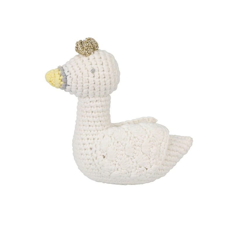 Albetta Crochet Swan Rattle