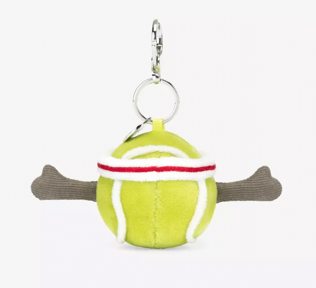 Jellycat Amuseables Sports Tennis Bag Charm