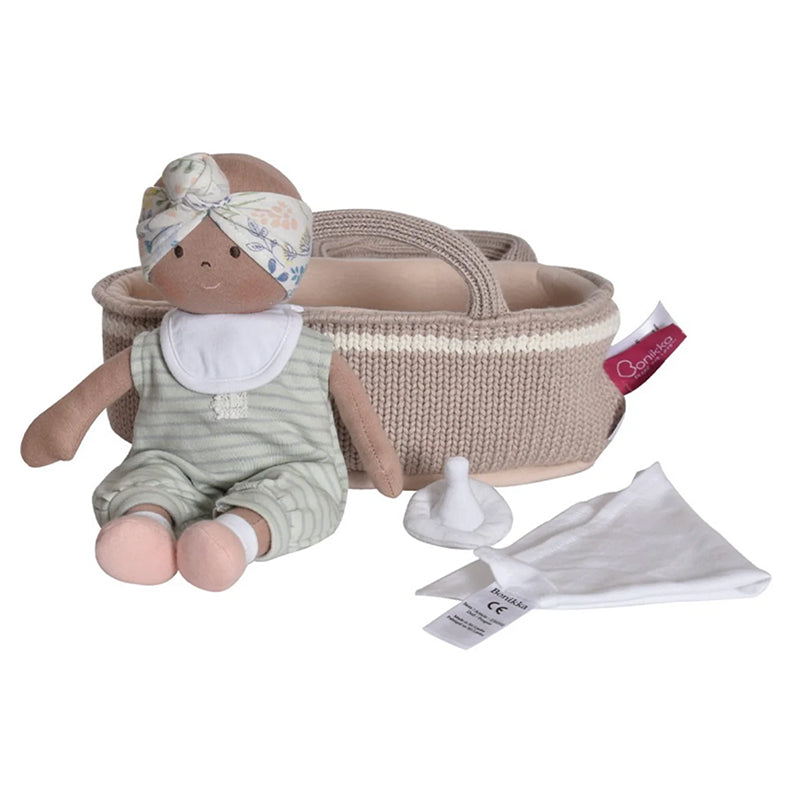 Baby Doll with Carry Cot & Accessories - Personalised