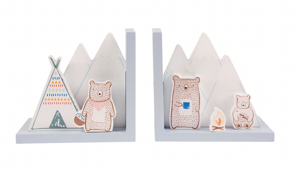 Bear Camp Bookends