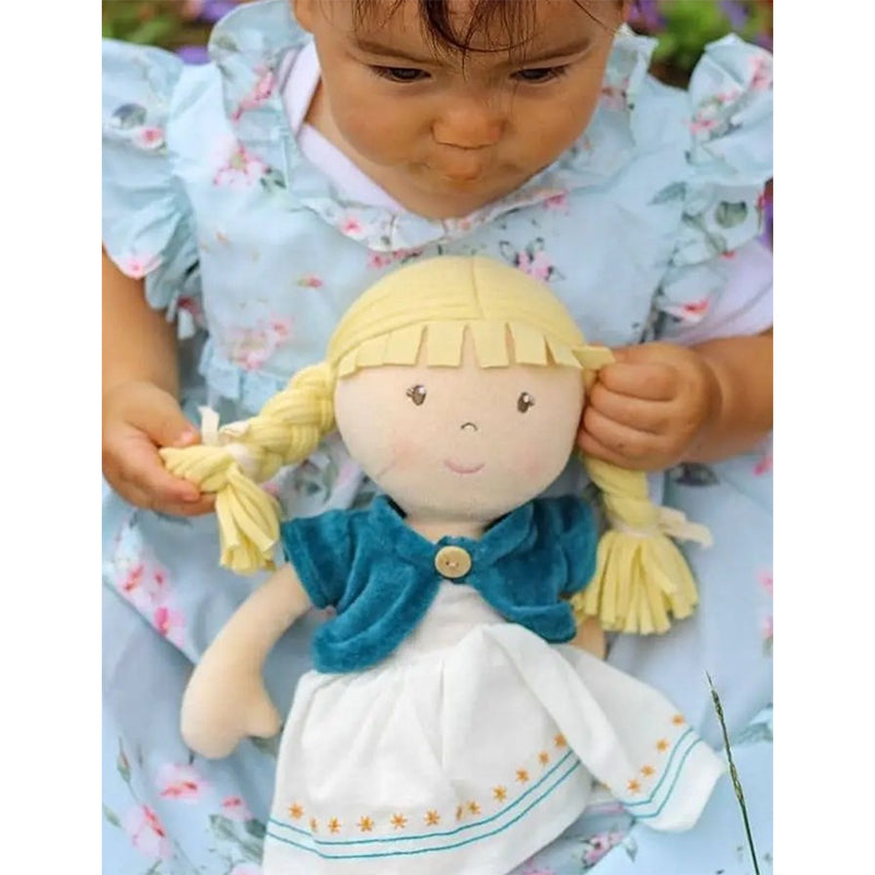 Bonikka Organic Rag Doll Lily Personalised Toddler childrens gift