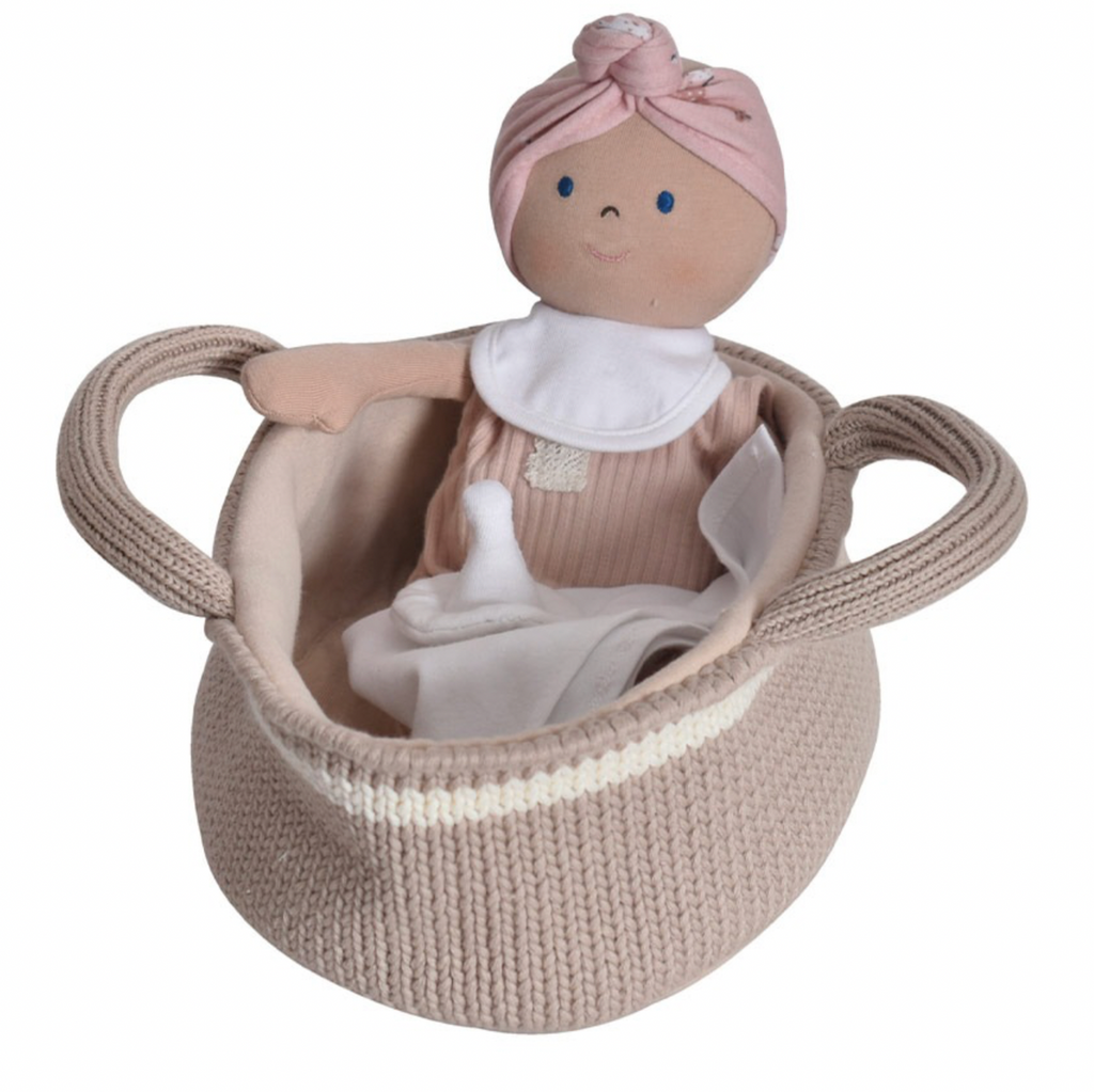 Baby Doll with Carry Cot & Accessories - Personalised