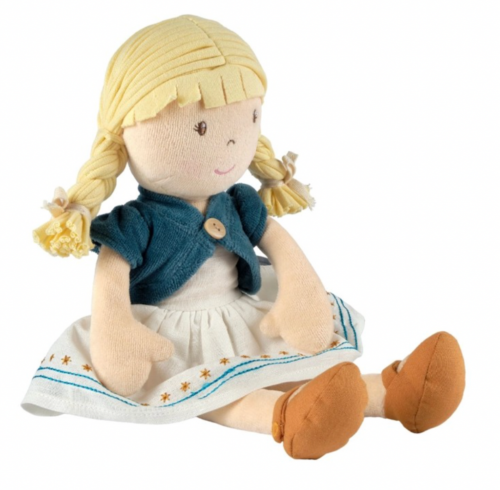 Organic Rag Doll Lily - Can be Personalised