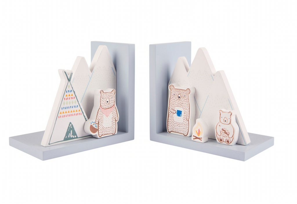 Bear Camp Bookends