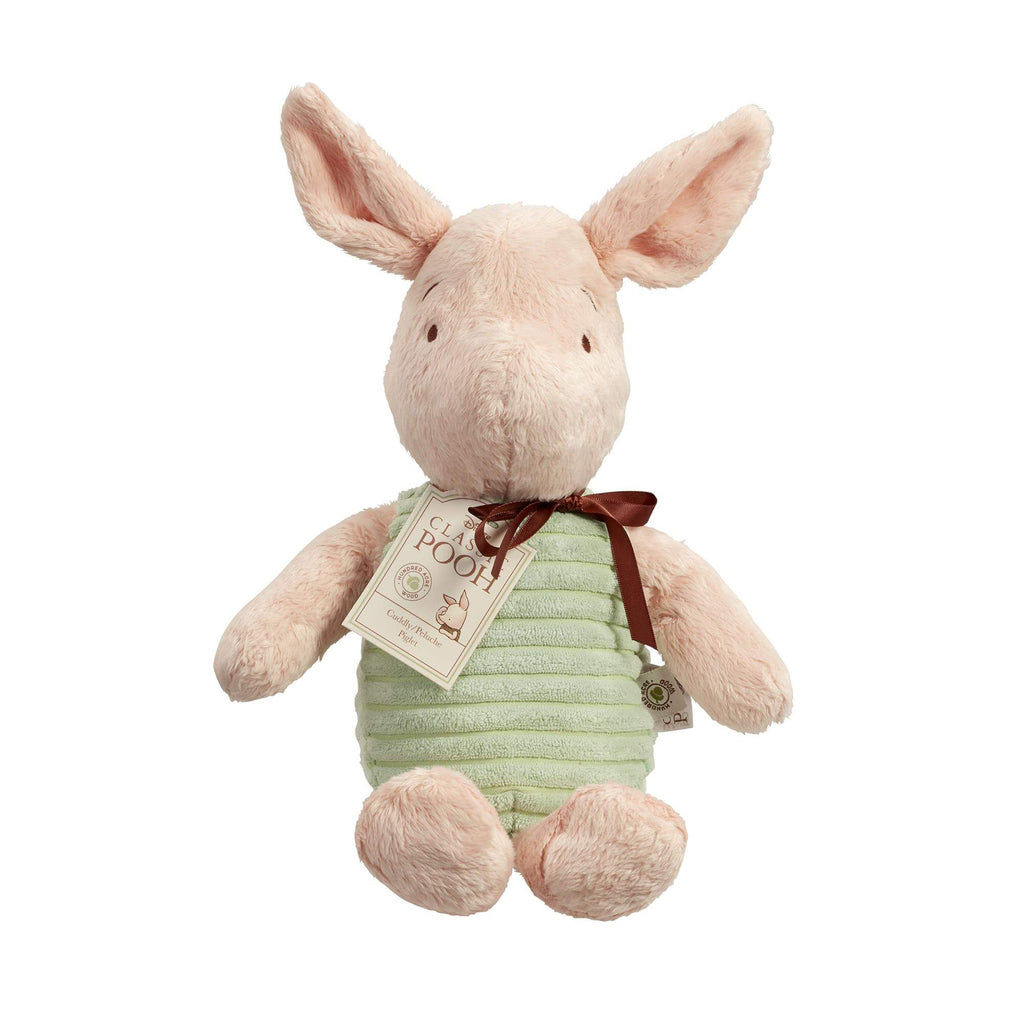 Winnie The Pooh Classic Piglet Cuddly Soft Plush Cuddly Toy for Babies and Children. Part Of A Set from Hundred Acre Wood Books