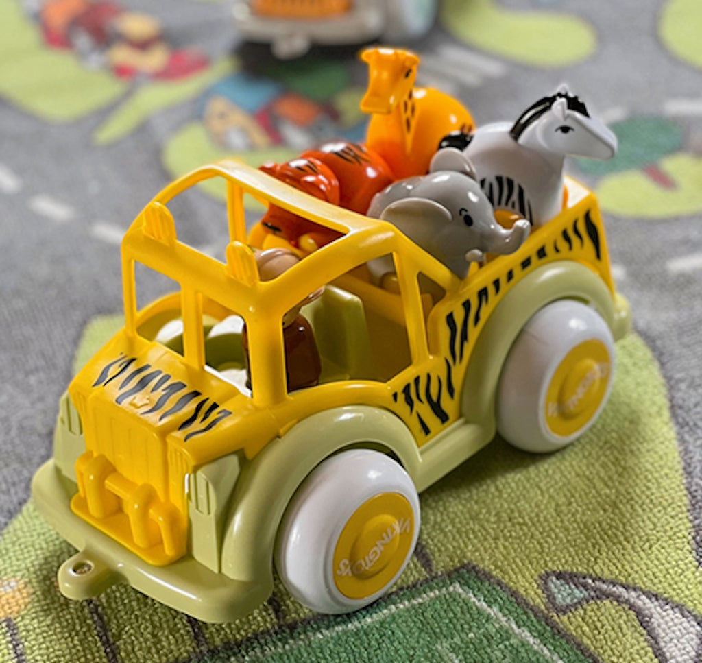 Ecoline Jumbo Safari Jeep (with figures)