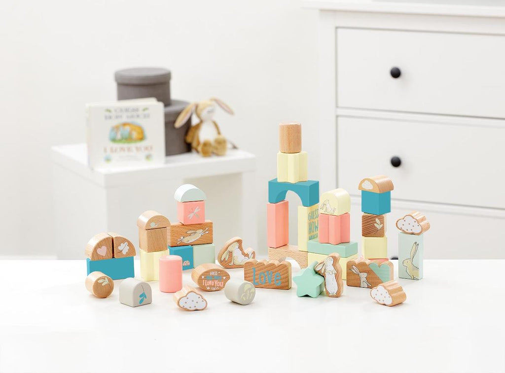 Guess How Much I love You Wooden Building Blocks