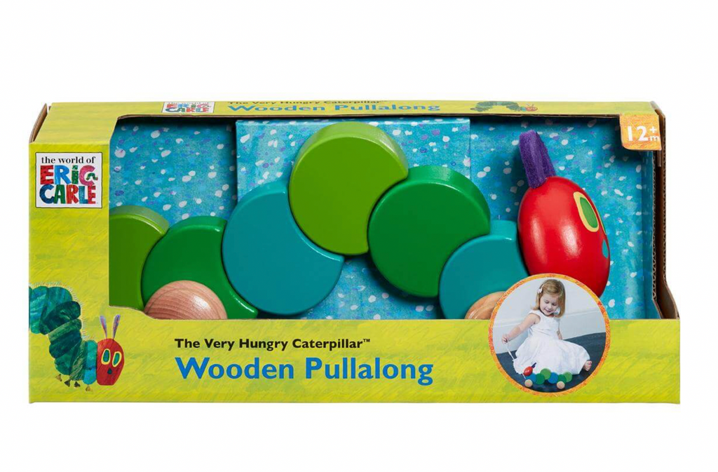 Very Hungry Caterpillar Wooden Pull Along