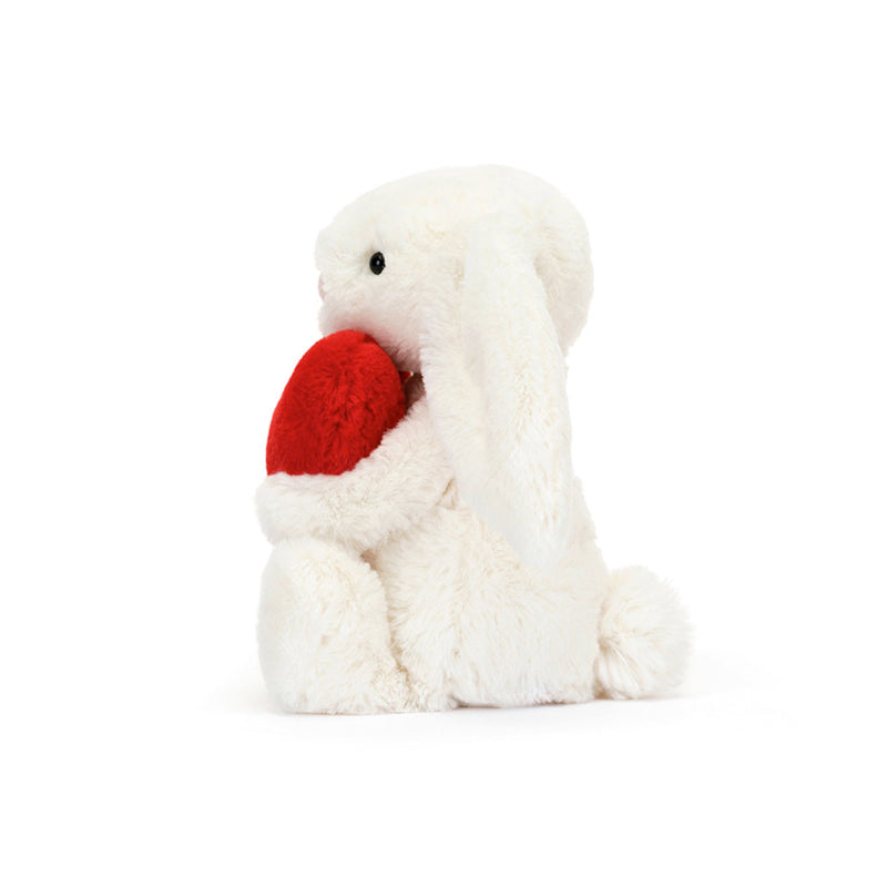 Jellycat Bashful Red Love Heart Bunny Little