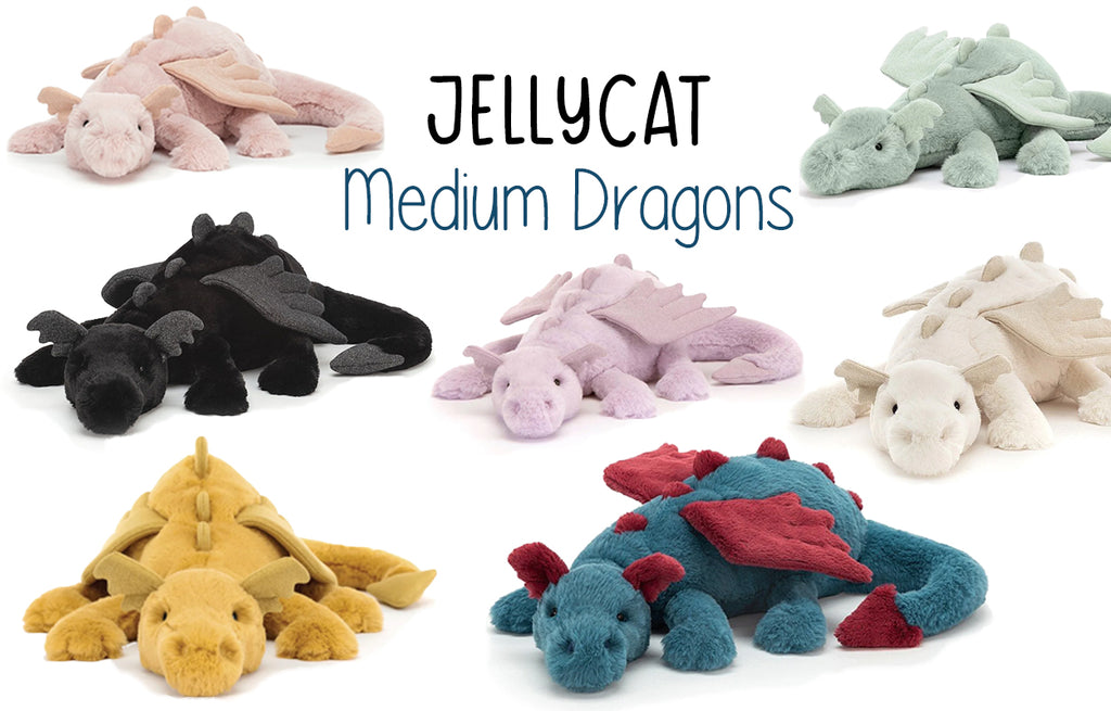Jellycat Onyx Dragon Large