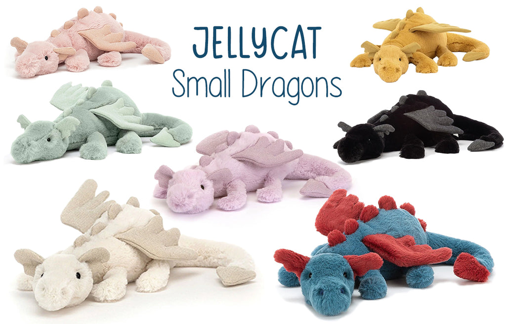 Jellycat Rose Dragon Little