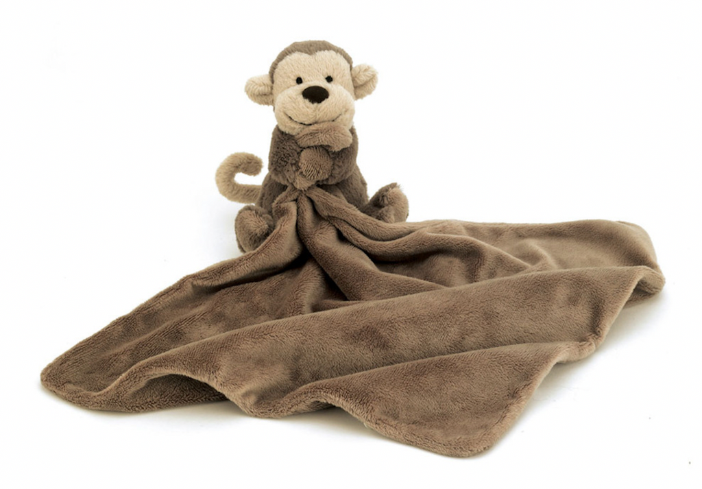 Jellycat Bashful Monkey Soother - personalised