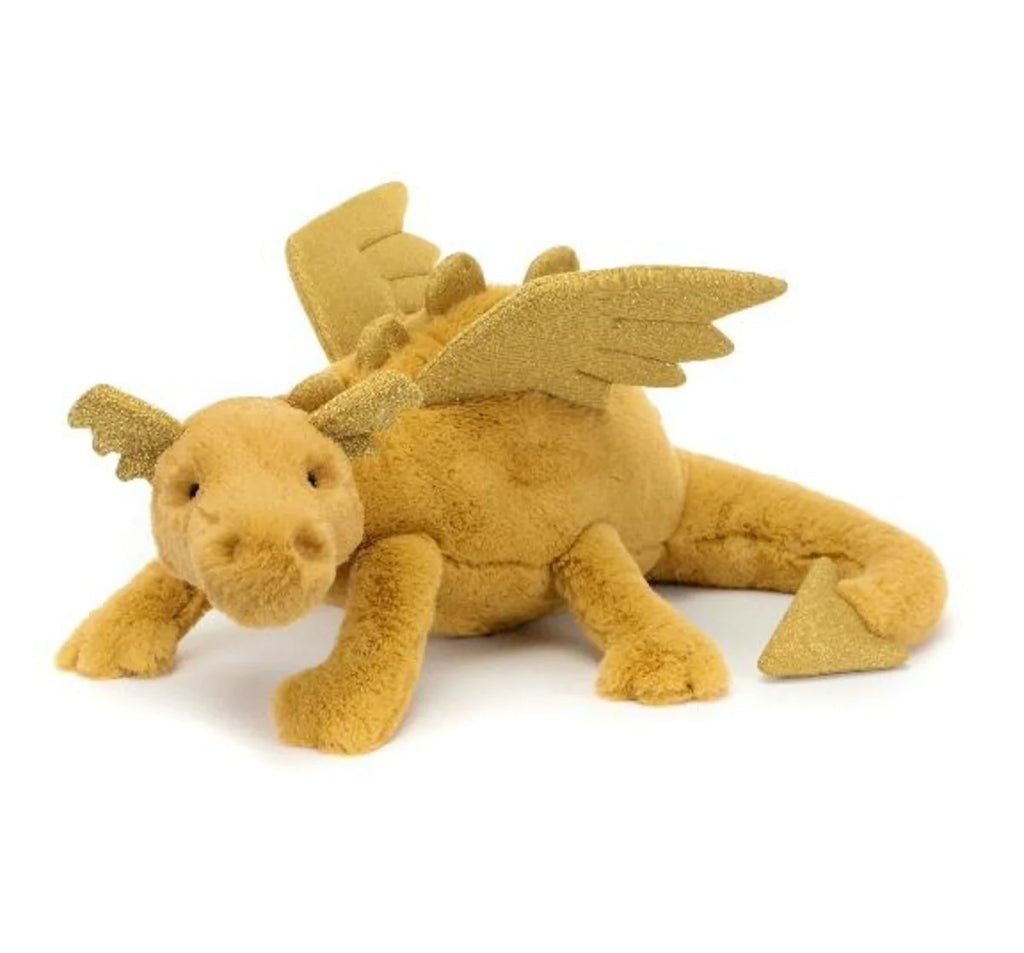 Jellycat Golden Dragon Little