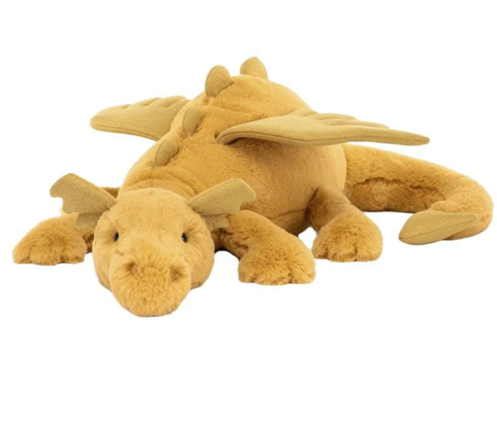 Jellycat Golden Dragon Little