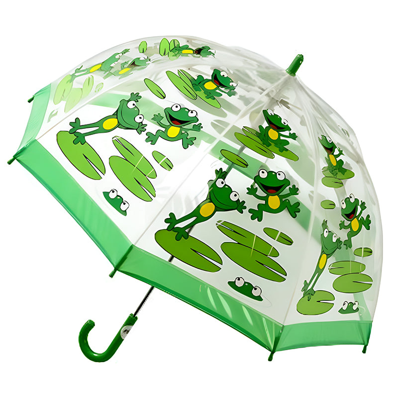 Kidorable Bugzz Children's Clear PVC Umbrella - Frog