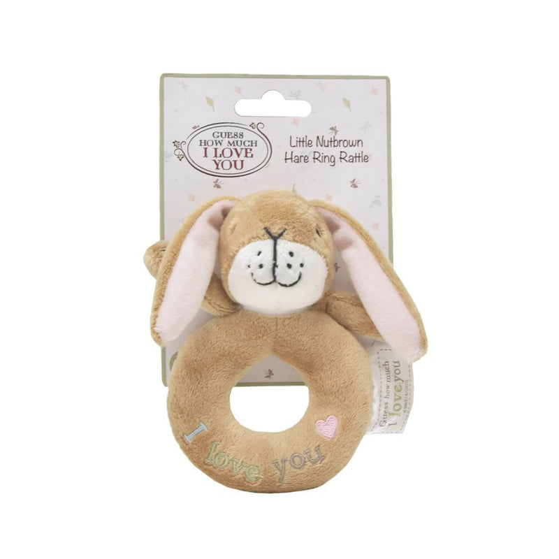 Little Nutbrown Hare Ring Rattle