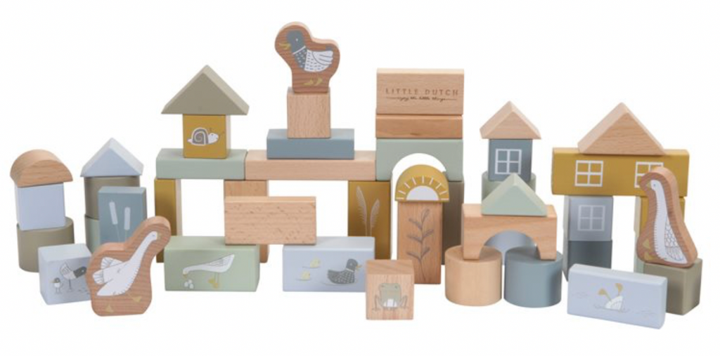 Little Dutch Building Blocks - Blue