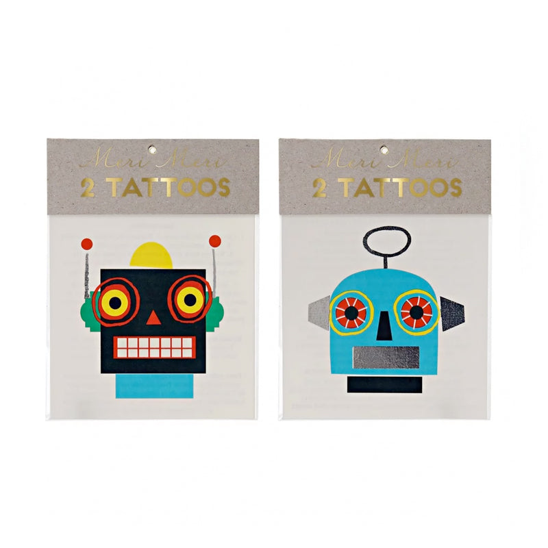 Meri Meri Robot Tattoos