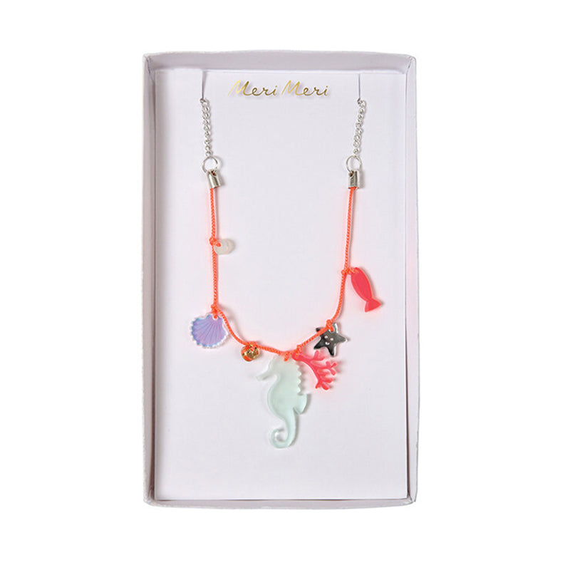 Meri Meri Sea Creatures Charm Necklace