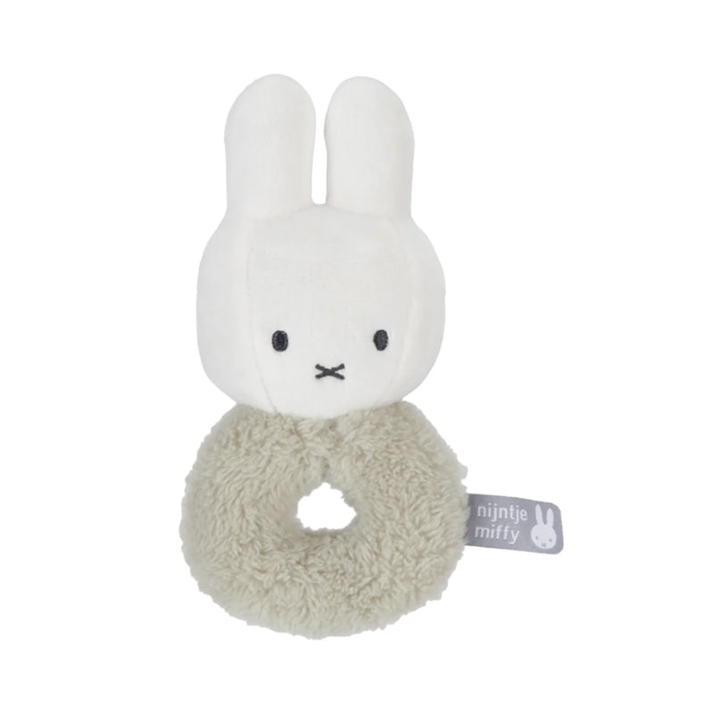 Miffy Rattle Fluffy - Green