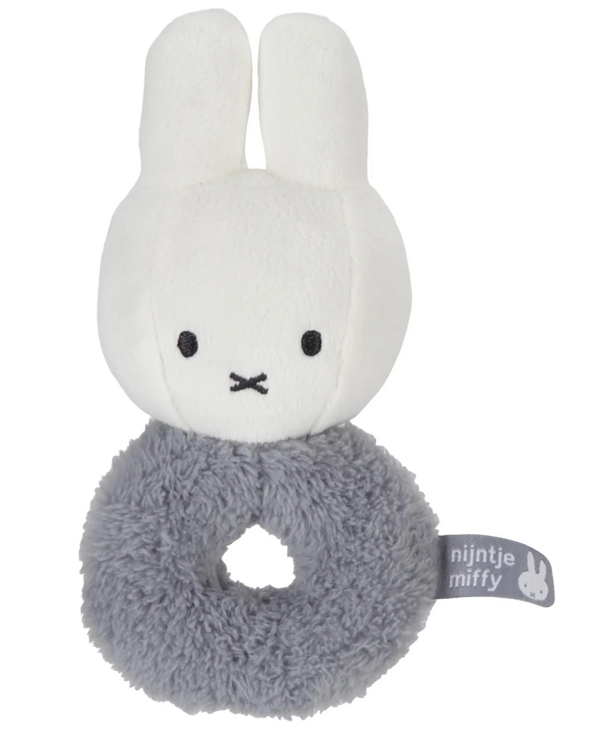 Miffy Rattle Fluffy - Green