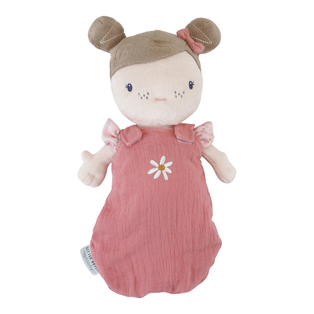 Baby Doll Rosa with Carry Basket, Blanket and Bottle - Personalised