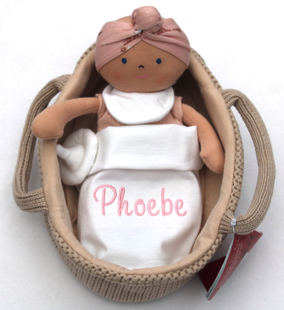 Baby Doll with Carry Cot & Accessories - Personalised