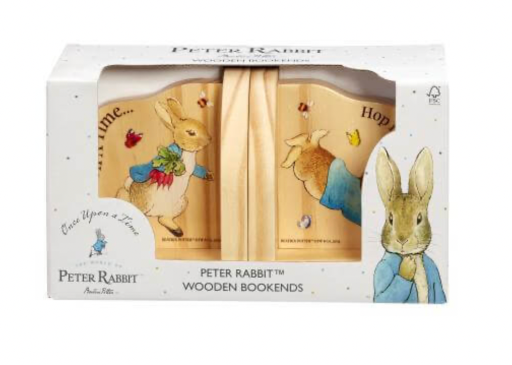 Beatrix Potter Peter Rabbit Wooden Bookends