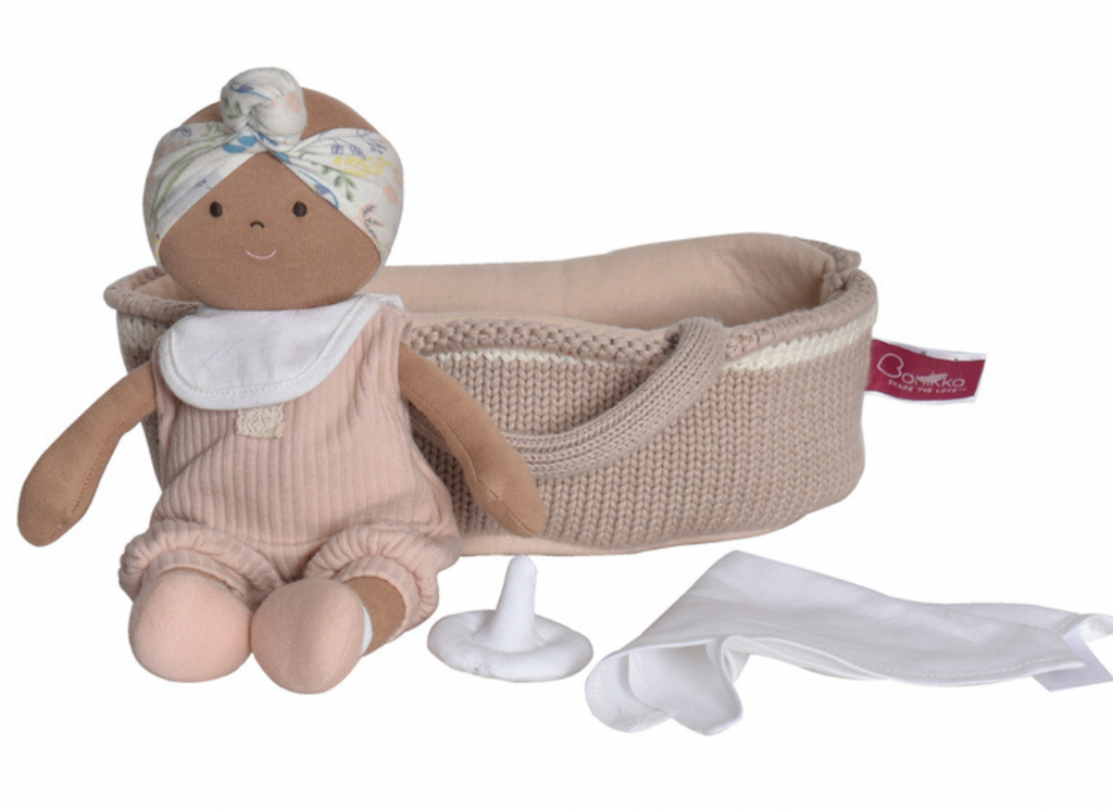 Baby Doll with Carry Cot & Accessories - Personalised