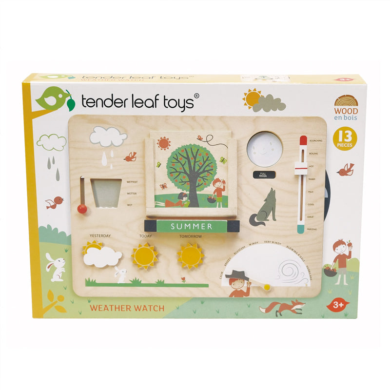 Tender Leaf Toys Weather Watch - Educational Wooden Toy