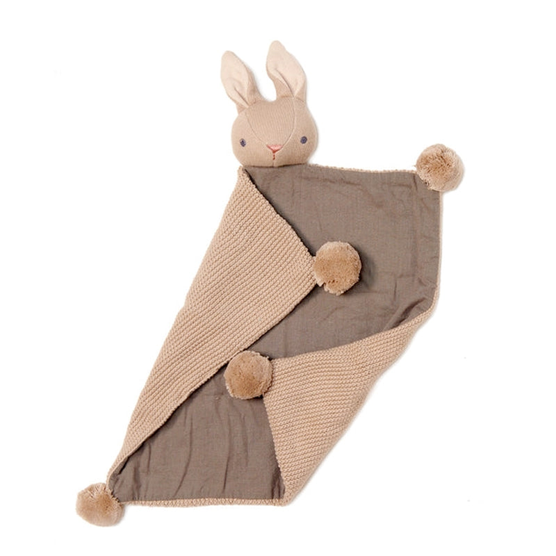 Baby Threads Taupe Bunny Comforter