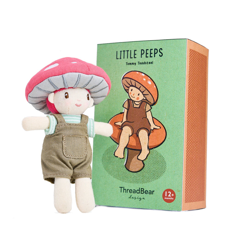 Tommy Toadstool doll makes a unique and thoughtful present for any child