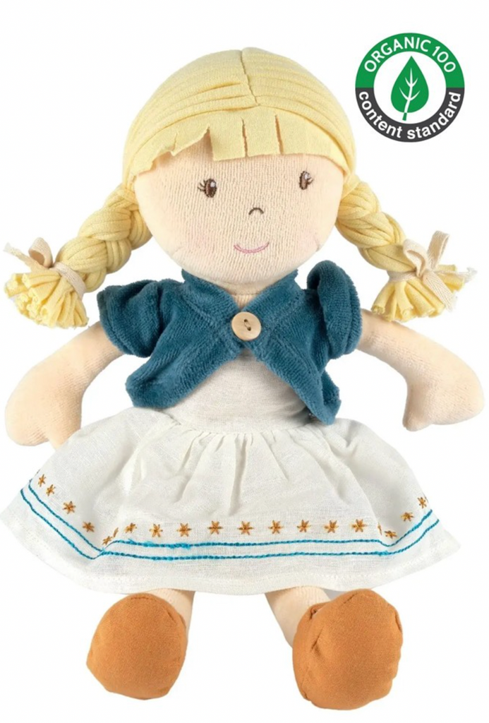 Organic Rag Doll Lily - Can be Personalised