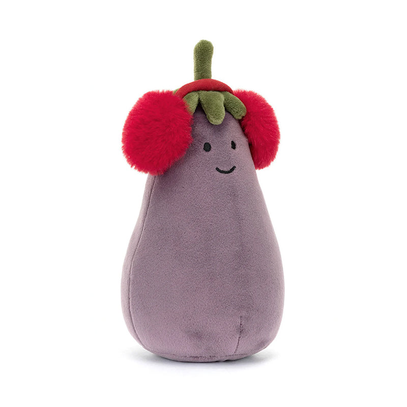 Jellycat Toastie Vivacious Red Aubergine