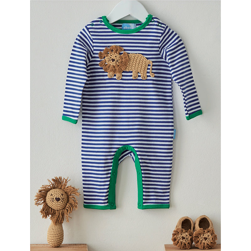 Albetta Crochet Lion Babygrow