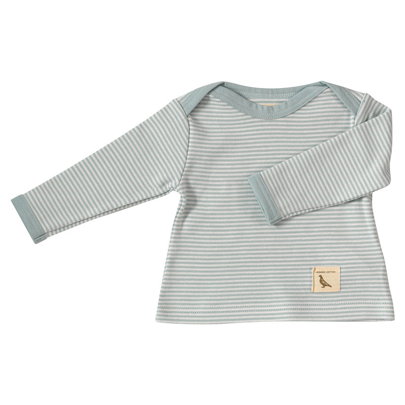 Pigeon Organics Stripe Top Slate