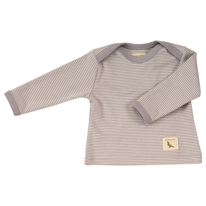 Pigeon Organics Stripe Top Slate