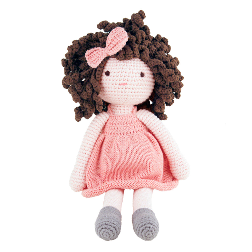 Eliza Handmade Crochet Rag Doll