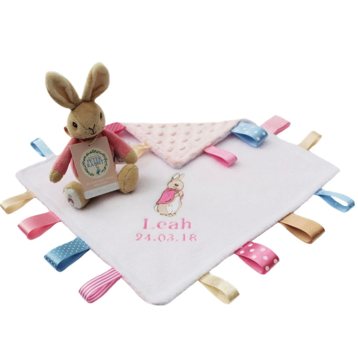 Flopsy Bunny Taggy / Matching Rattle