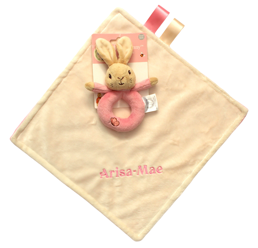 Flopsy Bunny / Peter Rabbit Comforter & Ring Rattle