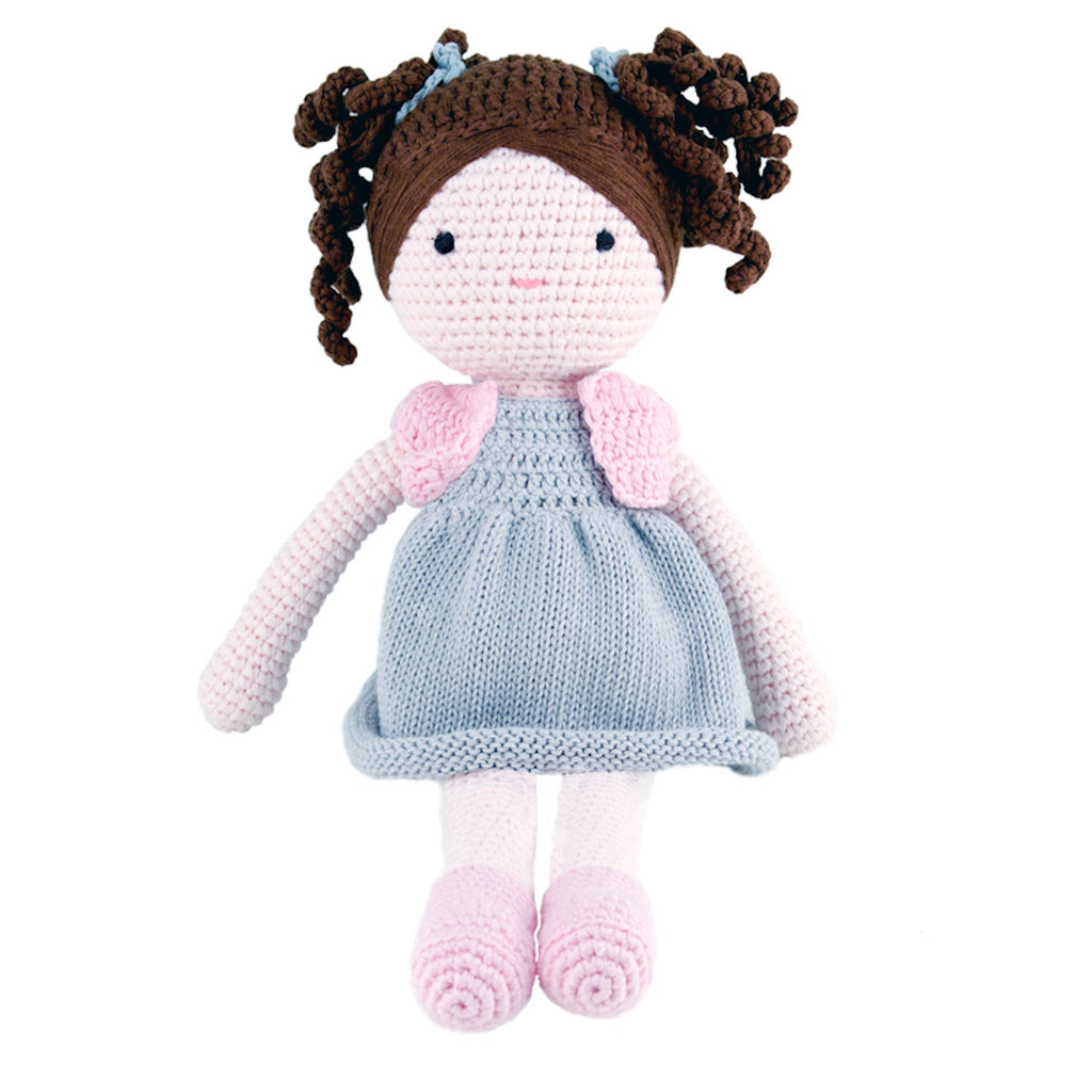 Freya Handmade Crochet Rag Doll