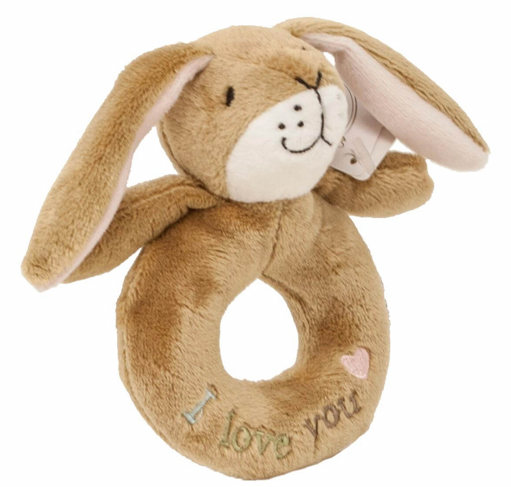 Little Nutbrown Hare Ring Rattle