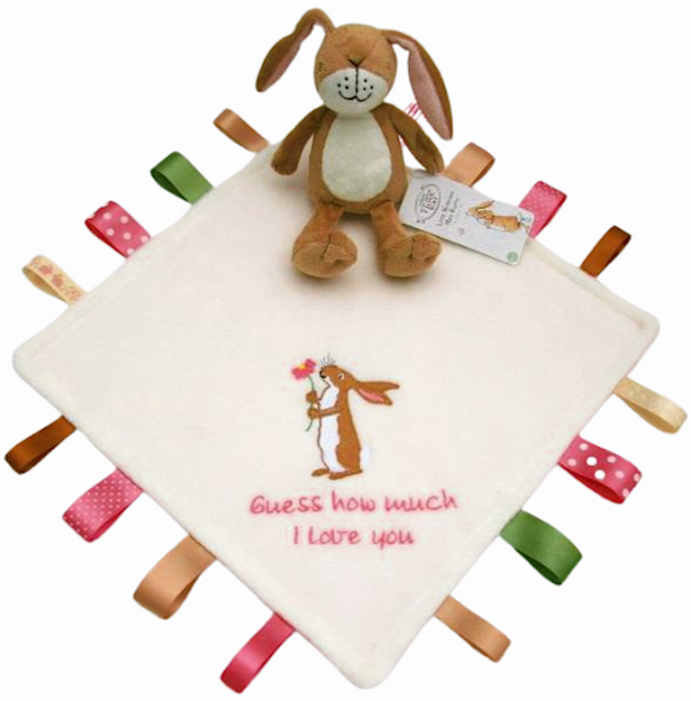 Personalised Guess How Much I Love You Taggy / Soft Rattle