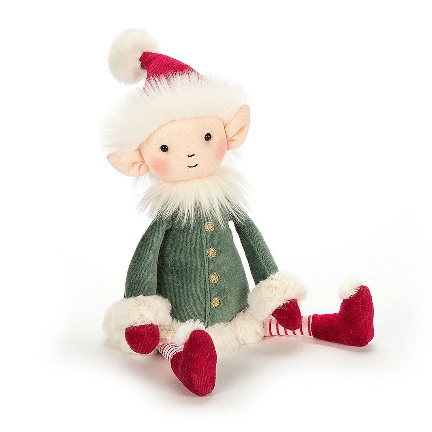 Jellycat Leffy Elf - Christmas