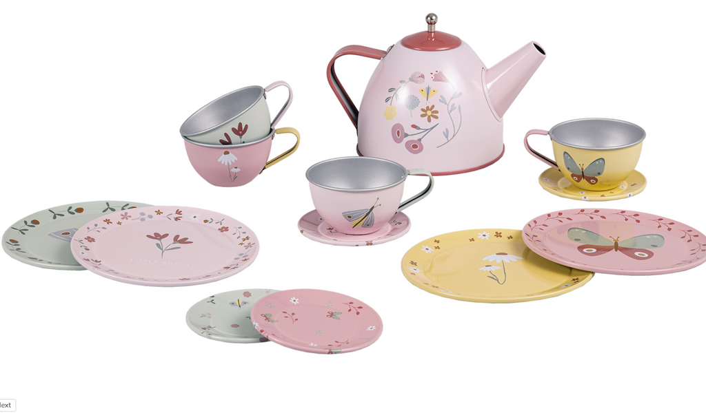 Little Dutch Tea Set - Flowers & Butterflies