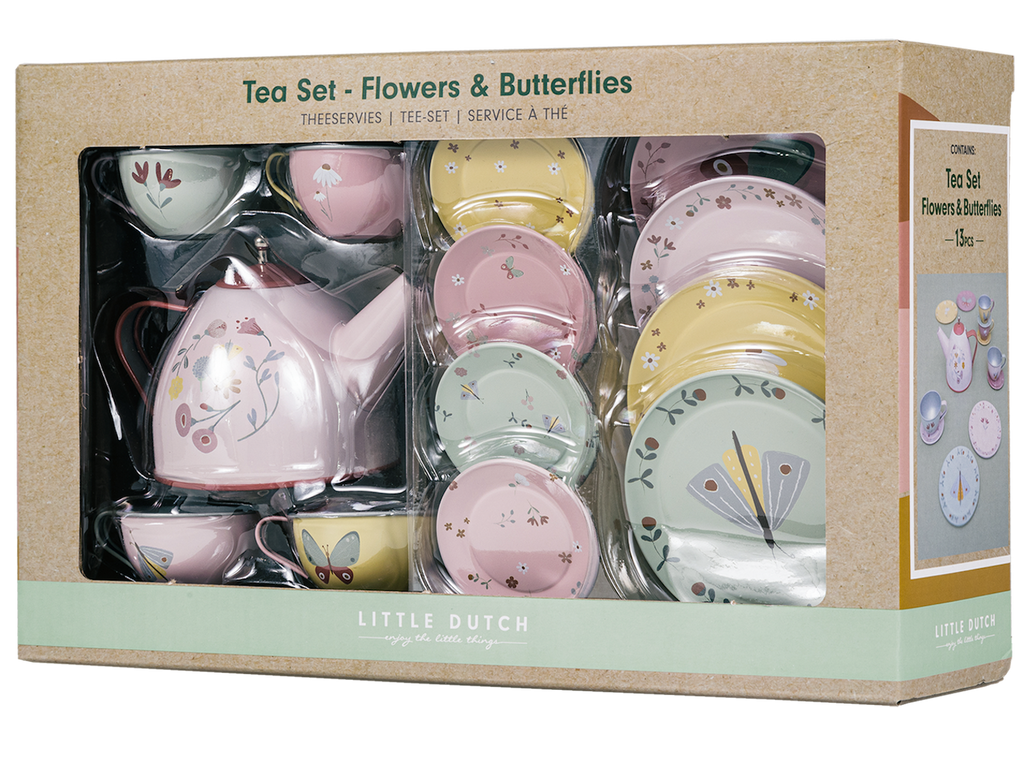 Little Dutch Tea Set - Flowers & Butterflies