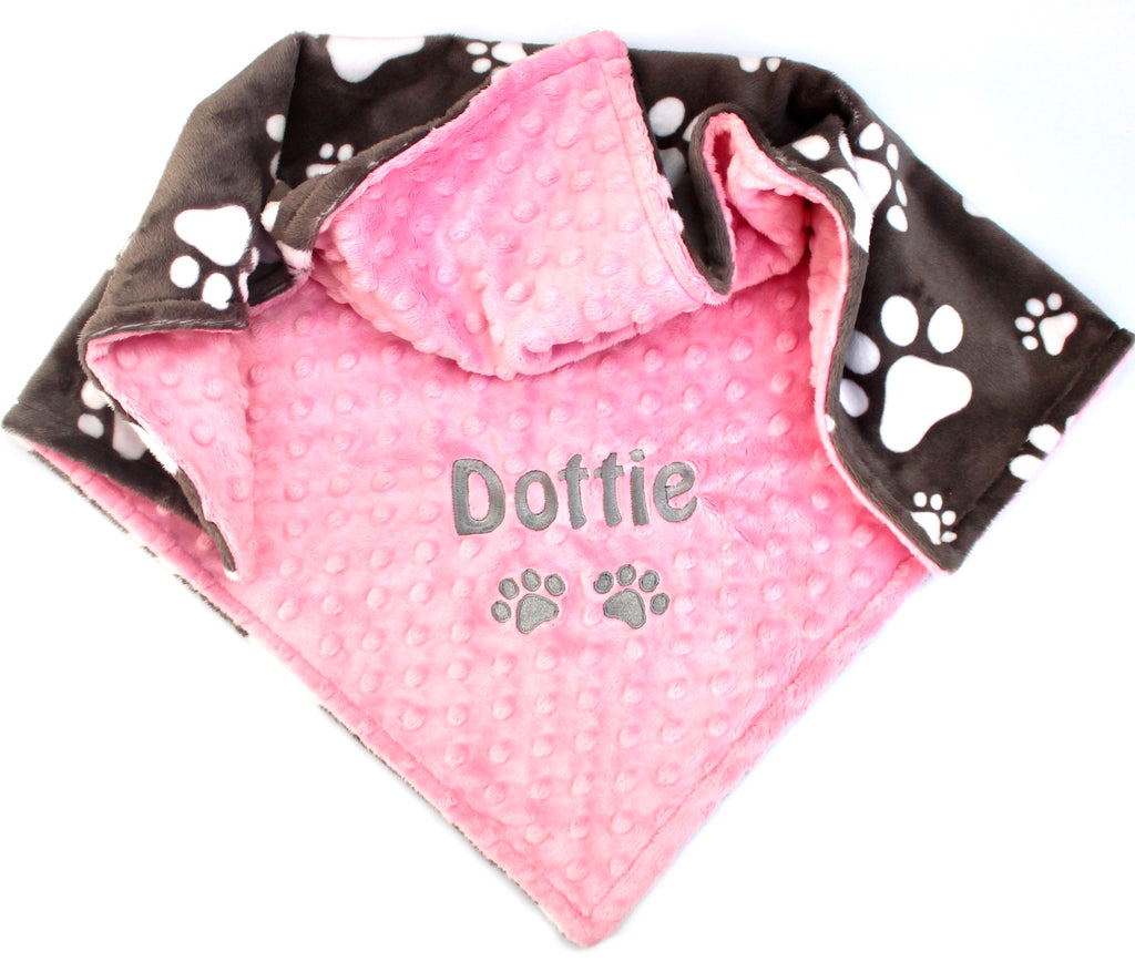 Personalised Small Puppy, Dog, Cat Blanket