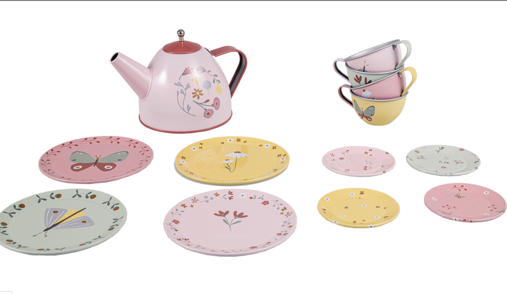 Little Dutch Tea Set - Flowers & Butterflies