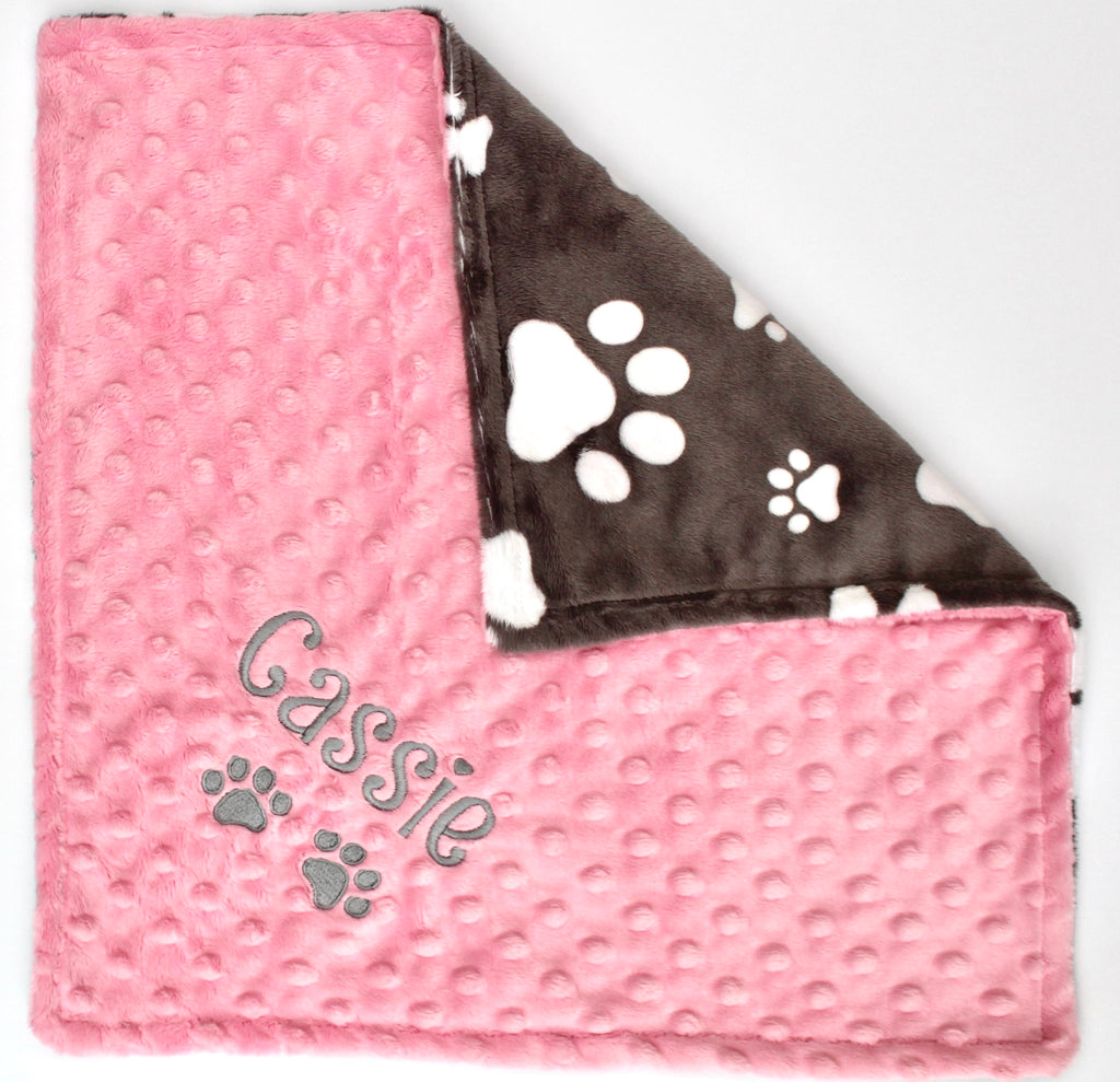 Personalised Small Puppy, Dog, Cat Blanket