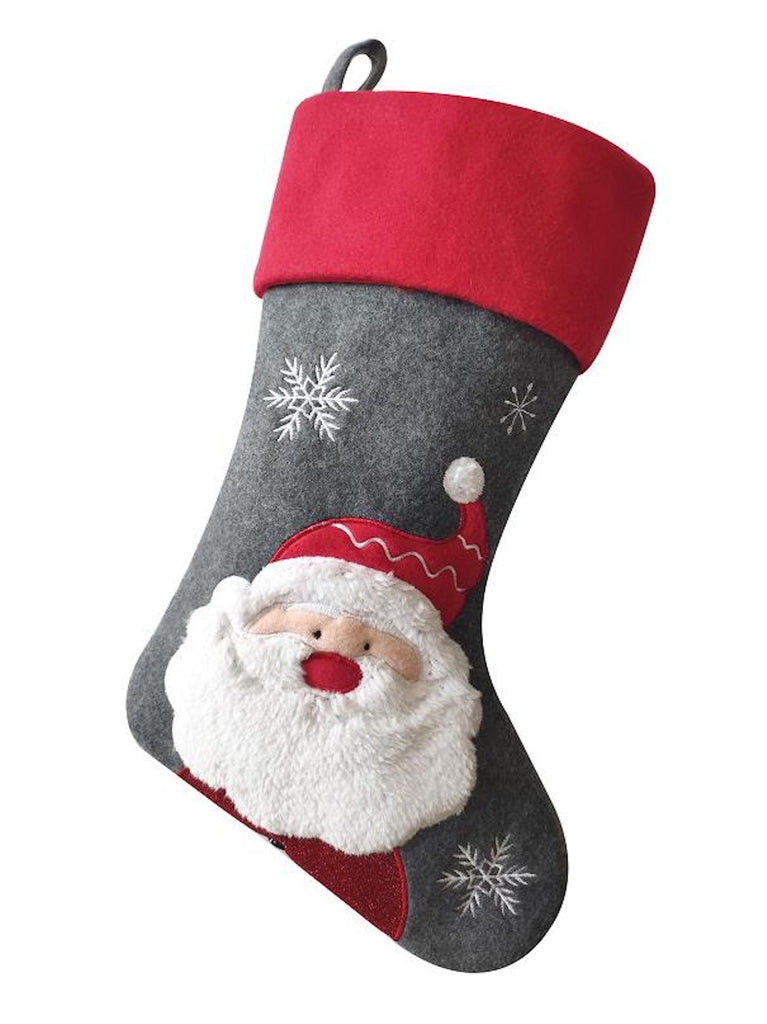 Santa Deluxe Christmas Stocking - Personalised